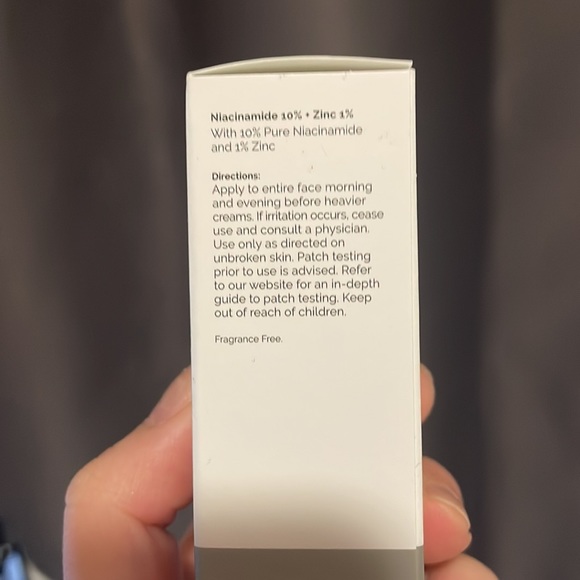 Brand New The Ordinary | Niacinamide 10% + Zinc 1% Oil Control Serum NEW IN BOX - Picture 5 of 6